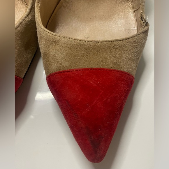 MANOLO BLAHNIK BB CAPTOE SUEDE PUMPS - Picture 3 of 11